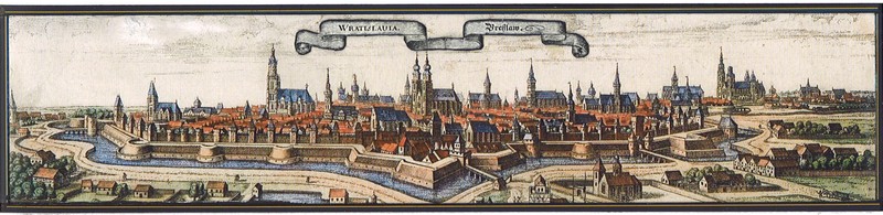 M. Merian - Wroclaw from the south side